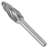 Борфреза твердосплавная по алюминию F (RBF) DIN 8033 ВК8 Волжский Инструмент Борфреза твердосплавная по алюминию F (RBF) DIN 8033 ВК8 Волжский Инструмент